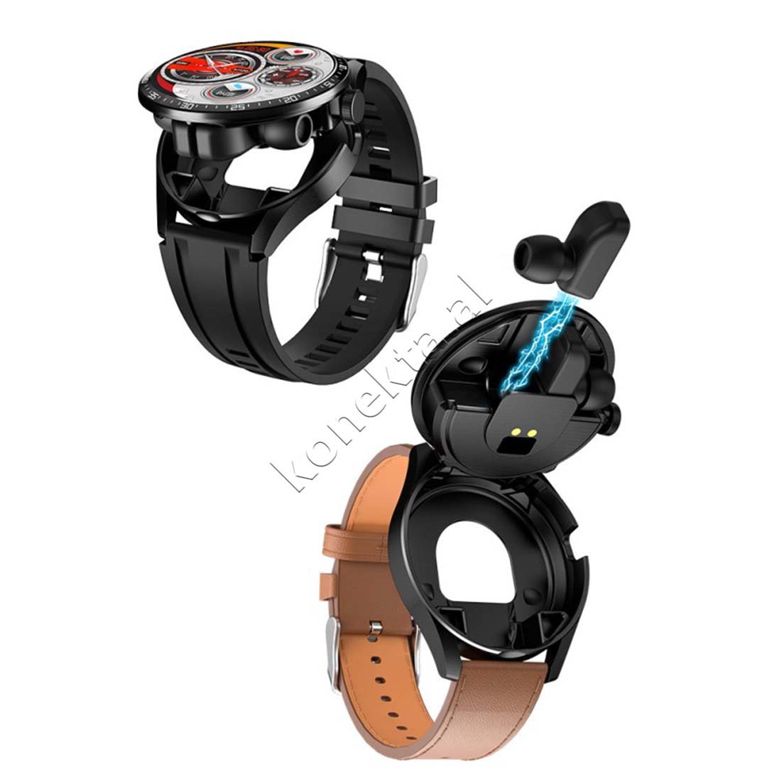 tjetertjeter GT5 BUDS Smartwatch, 1.45 Inch AMOLED - Thumbnail 3