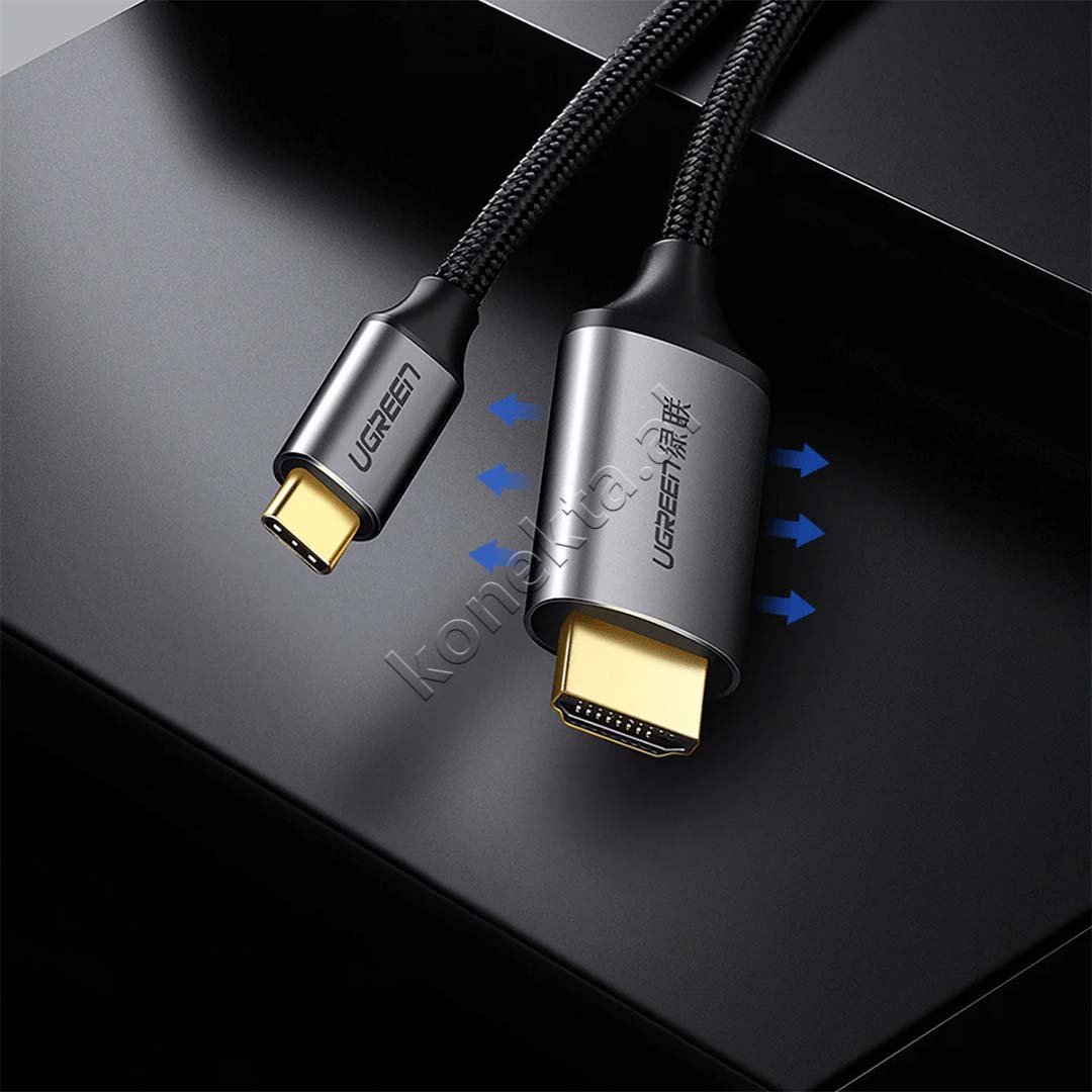 UGreen USB-C to HDMI Cable 1.5m - Thumbnail 4