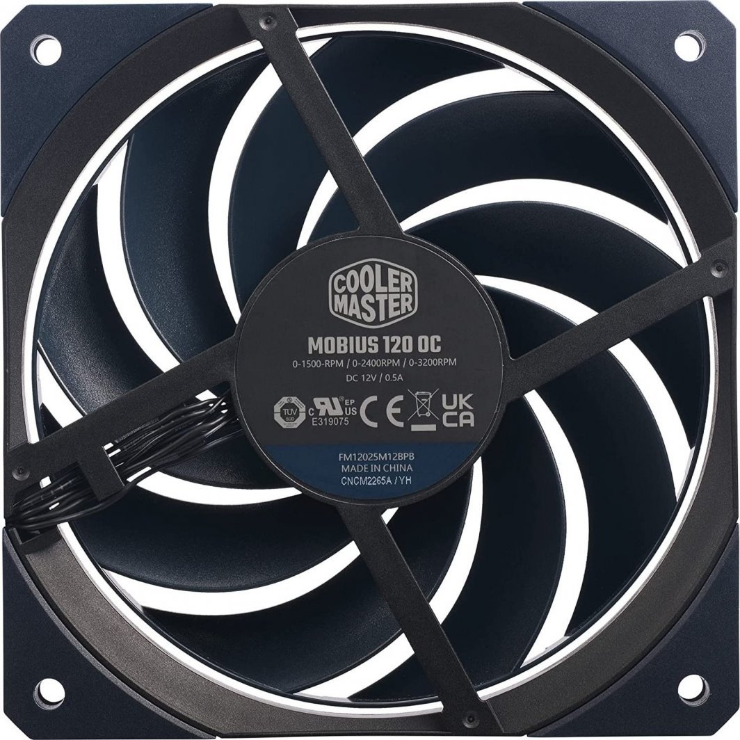 Cooler Master Mobius 120 OC Ftohës, 120 mm - Thumbnail 2