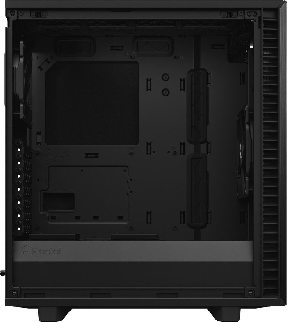 Fractal Design Define 7 Compact Case, Black, TG Light Tint, Midi Tower - Thumbnail 10