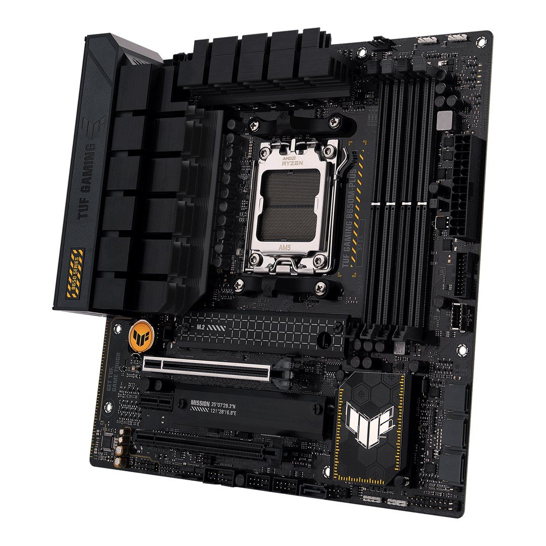 ASUS TUF Gaming B650M-PLUS WiFi AMD B650 Socket AM5 micro ATX Motherboard - Thumbnail 4