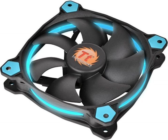 Thermaltake Riing LED Fan, 120 mm, Blue - Thumbnail 5