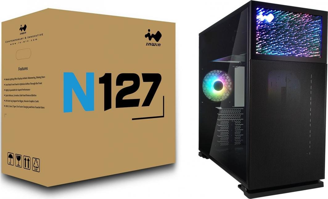 In Win N127 ARGB Case, Midi Tower - Thumbnail 12