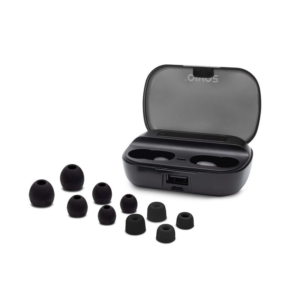 Savio TWS-06 Headphones, Wireless, Black - Thumbnail 7