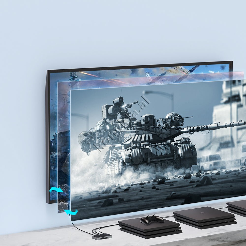 Orico HDMI Switch, 5 Porta, Grise - Thumbnail 8