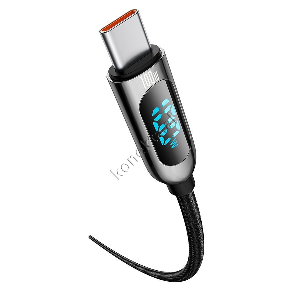 Baseus Type-C to Type-C Charging Cable, 100W, 2m - Thumbnail 3