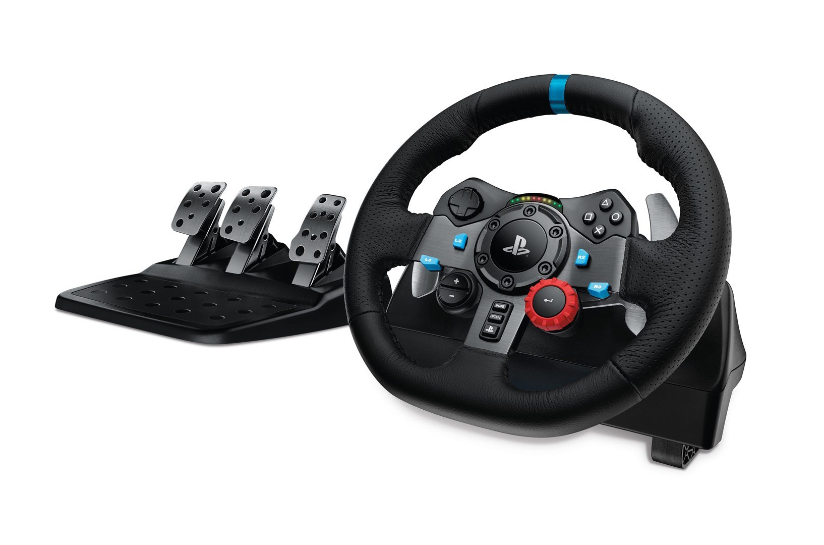 Logitech G G29 Gaming Wheel and Pedals, Black - Image 1
