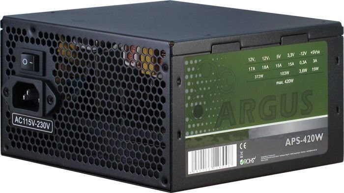 Inter-Tech Argus 88882116 ATX Power Supply, 420W - Image 1
