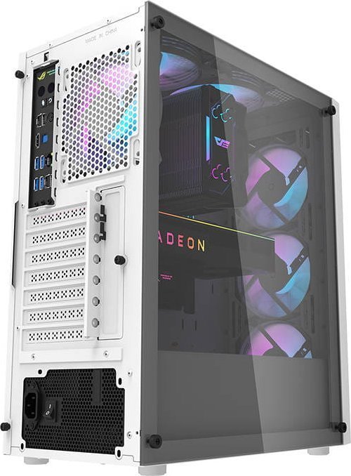 Darkflash DK351 Case, White, Midi Tower - Thumbnail 3