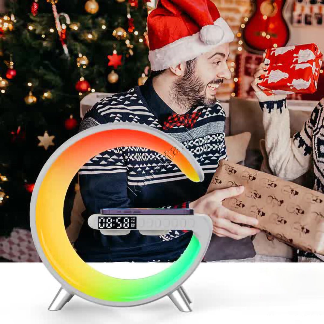 tjetertjeter Wireless Charger with LED RGB Light and Bluetooth Box - Thumbnail 14
