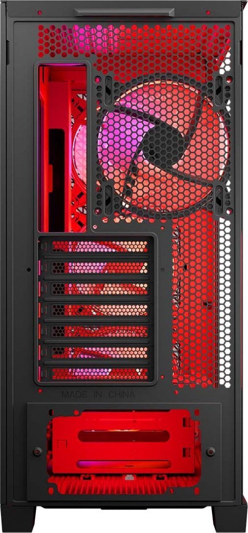 Modecom Volcano Expanse T Apex ARGB Case, Black, Midi Tower - Thumbnail 8