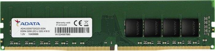 ADATA Premier Memory, DDR4, 16 GB, 3200 MHz, CL22 - Image 1