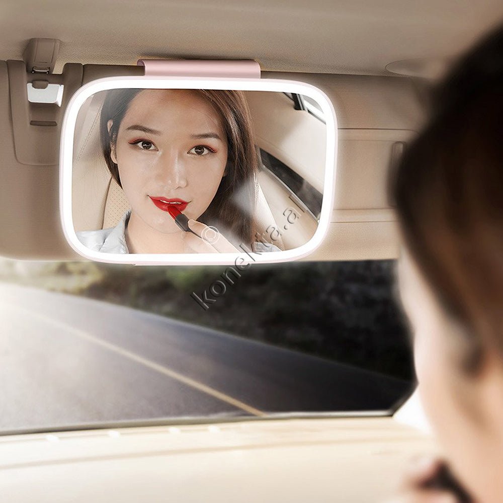 Baseus Delicate Queen Car Makeup Mirror with Light - Image 1