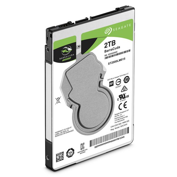 Seagate BarraCuda Hard Disk, 2TB, 2.5" - Thumbnail 4