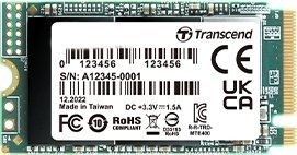 Transcend MTE400S SSD, 512GB, M.2 2242 PCI-E x4 Gen3 NVMe - Image 1