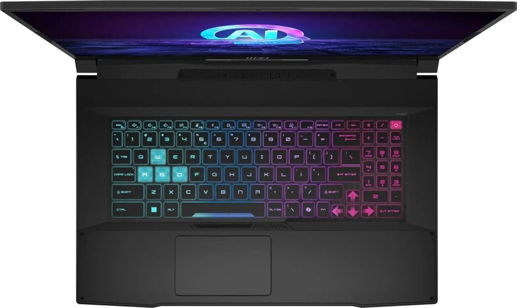 MSI Katana A17 AI B8VF-1004XPL Laptop, 17.3", AMD Ryzen 7 8845HS, 16GB RAM, 1TB SSD, NVIDIA GeForce RTX 4060, Black - Thumbnail 2