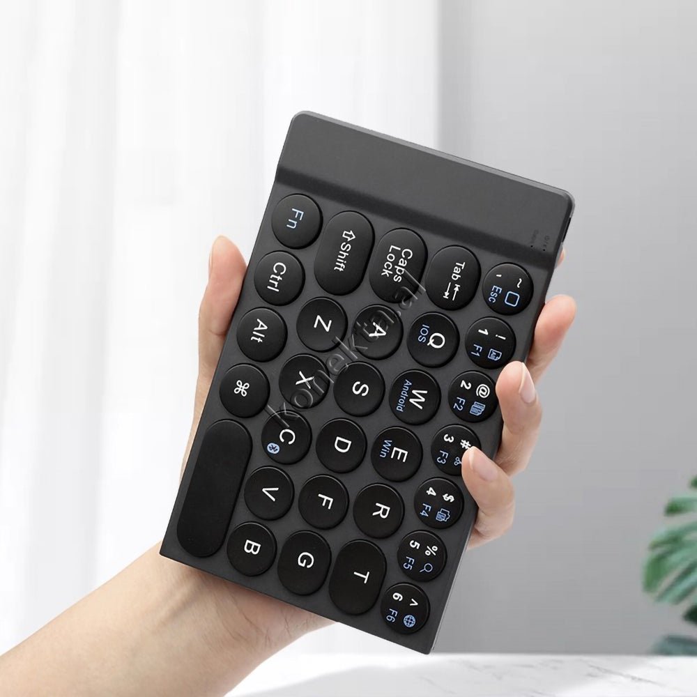 WiWU Wireless Keyboard, Foldable, Bluetooth, with Stand and Carrying Case - Image 1