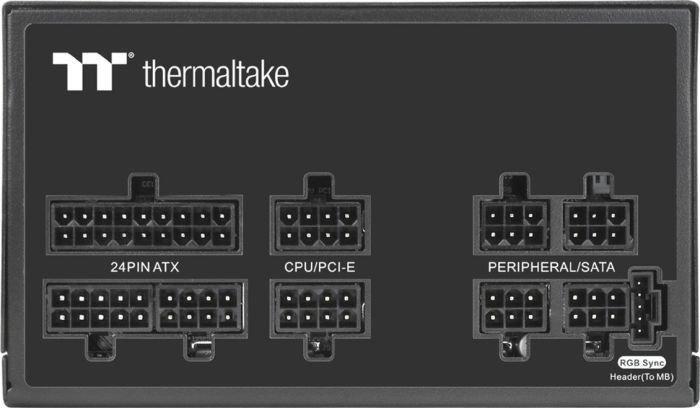 Thermaltake Toughpower GF1 ARGB Power Supply, 750W - Thumbnail 3