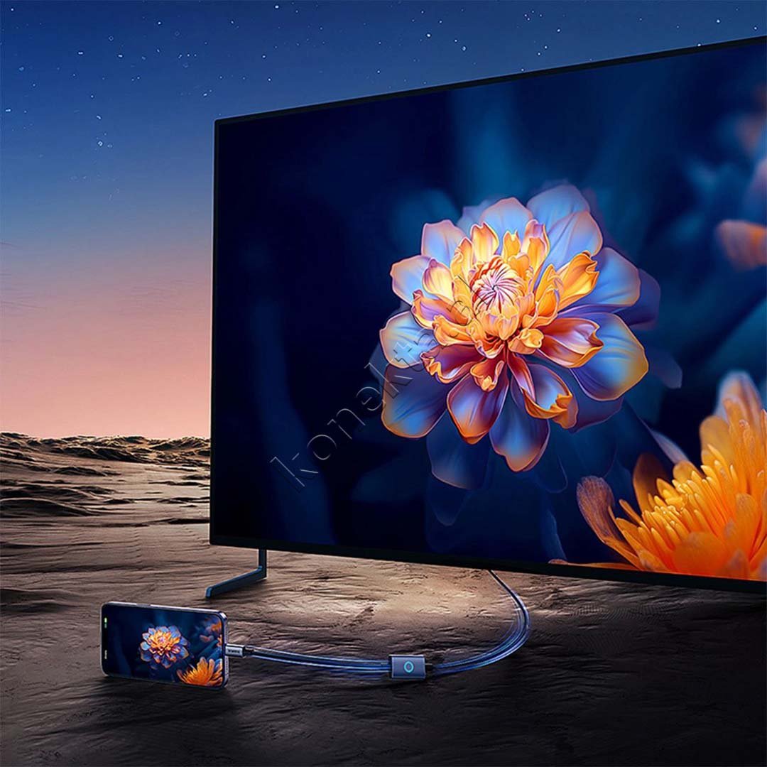 Baseus Type-C to DP Adapter 8K 60Hz 1.5M - Thumbnail 7