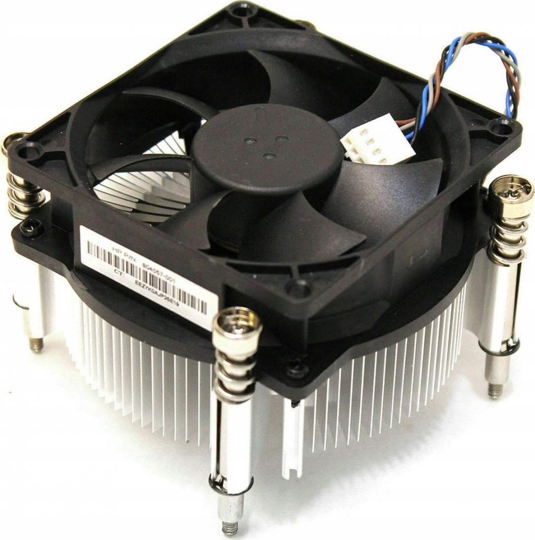 HP 804057-001 CPU Cooler, Black / Silver - Image 1