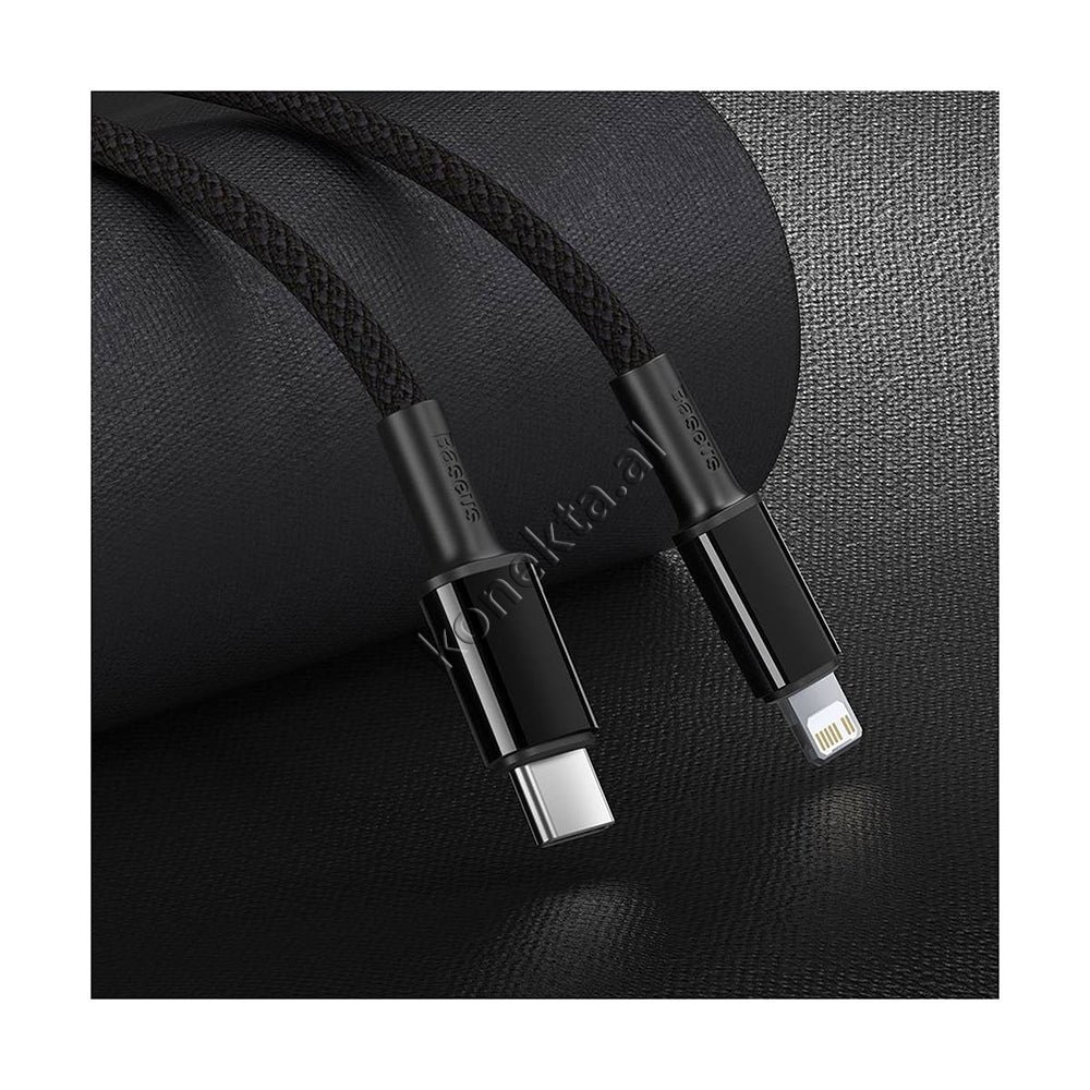 Baseus 2 Ne 1 Type-C Ne Lightning Cable, Fast Charge 20W, PD Protocol, 1m, Black - Thumbnail 13