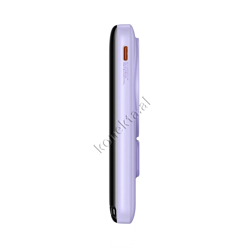 Baseus 10000mAh Battery, Black and Purple - Thumbnail 7