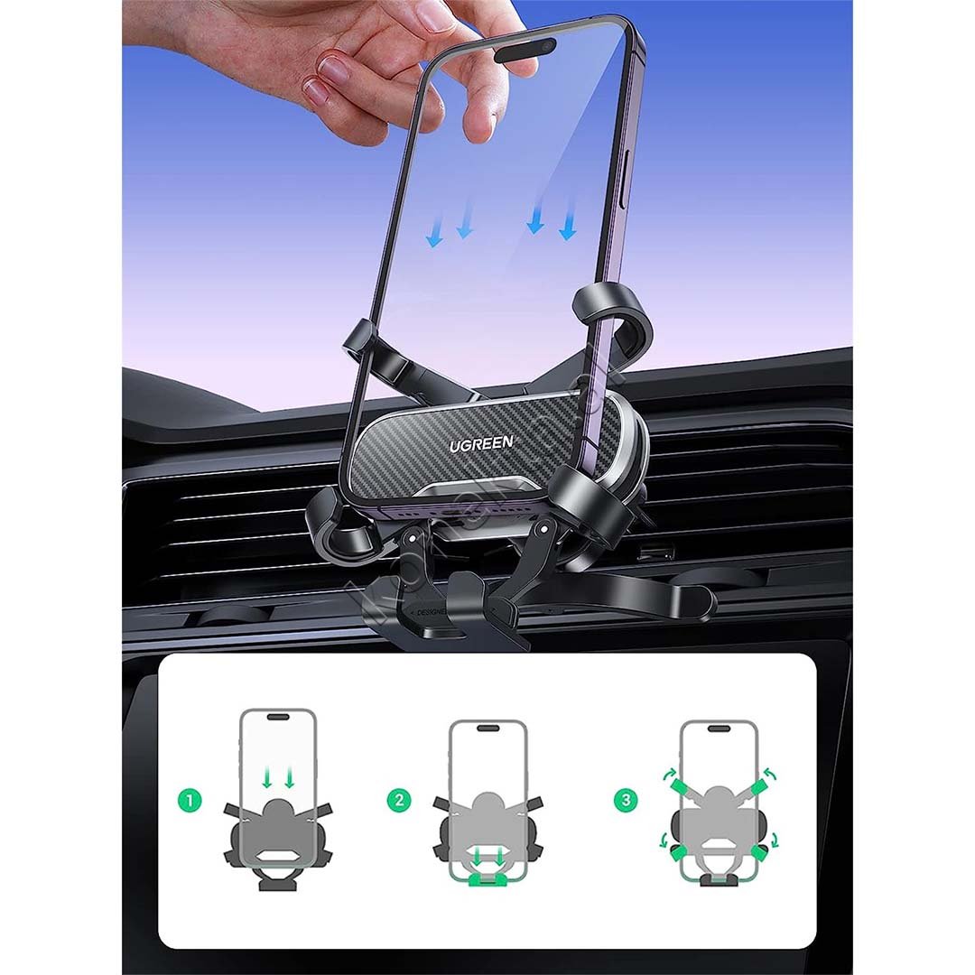 UGreen Mbajtese Celulari Per Makine Qe Kapet Tek Fletet E Ventilatoret - Thumbnail 7