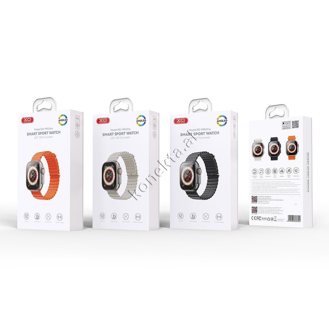 XO Ultra Smartwatch, Black - Thumbnail 2