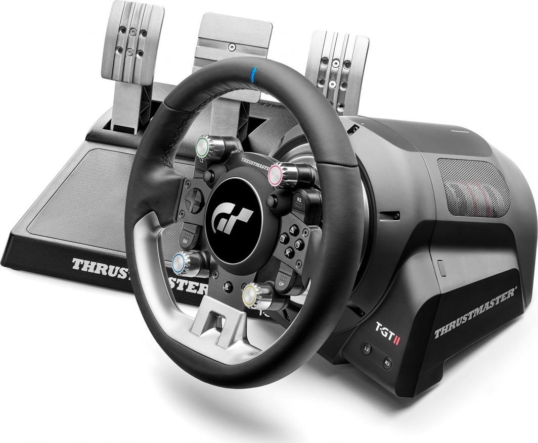 Thrustmaster T-GT II Steering Wheel, Black - Image 1
