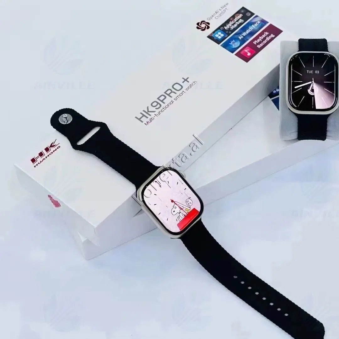 HOCO HK9 PRO+ Smartwatch, Black, 2.2 Inch - Thumbnail 17