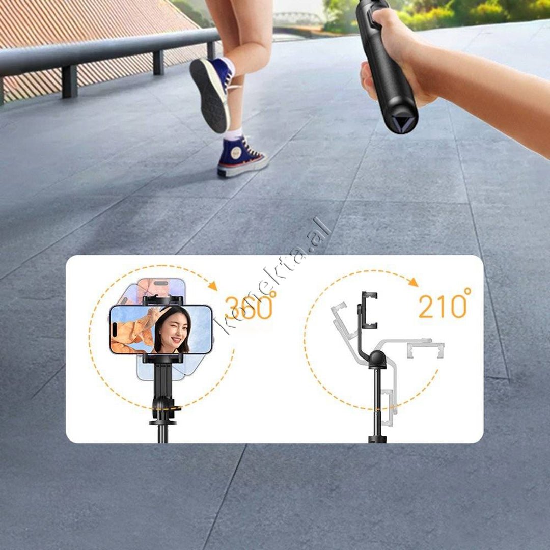 UGreen Trekëmbësh Tripod, 1.5m, Bluetooth Remote - Thumbnail 8