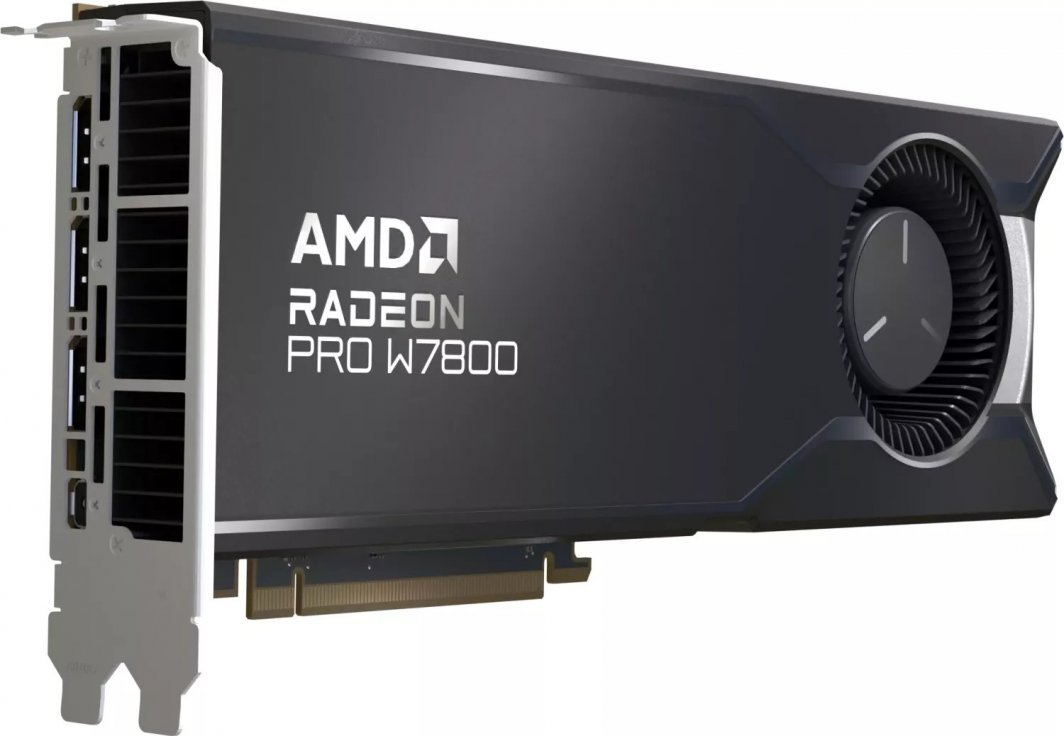 AMD Radeon PRO W7800 32GB GDDR6 Graphics Card - Thumbnail 3