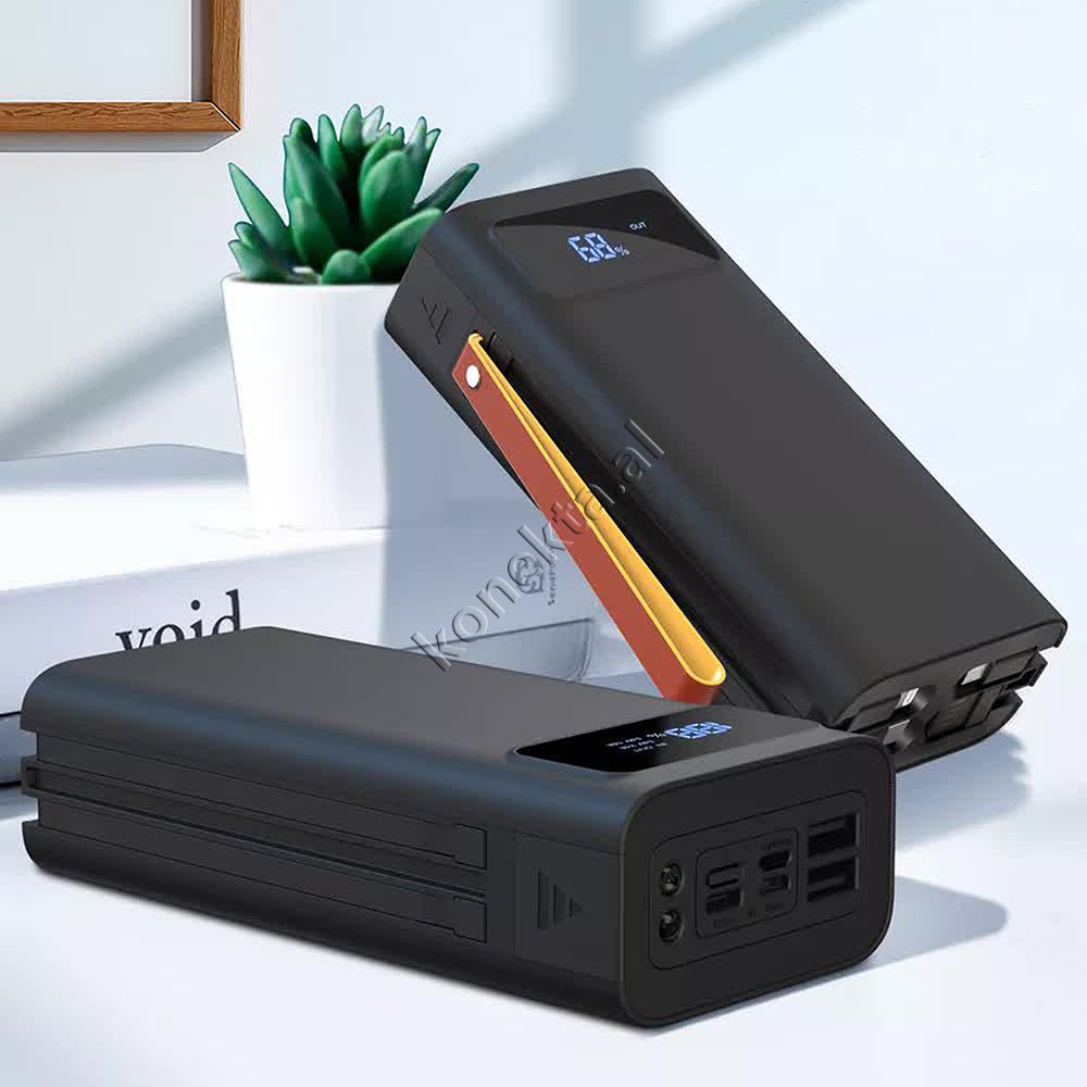 XO 30000mAh External Battery, Black - Thumbnail 4