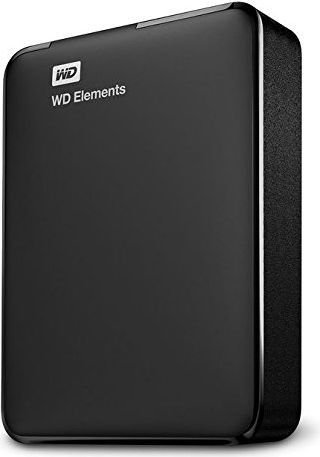 Western Digital HDD Elements Portable Hard Disk, 2 TB, Black - Thumbnail 2