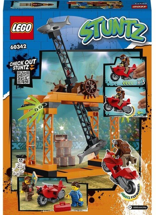 LEGO City 60342 Shark Stunt Challenge, 122 pjesë - Thumbnail 10