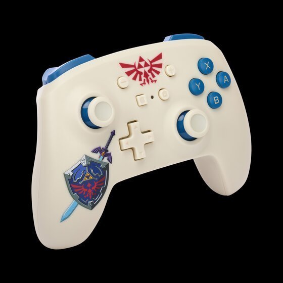 PowerA Zelda Sworn Protector Controller, Wireless, White - Thumbnail 2