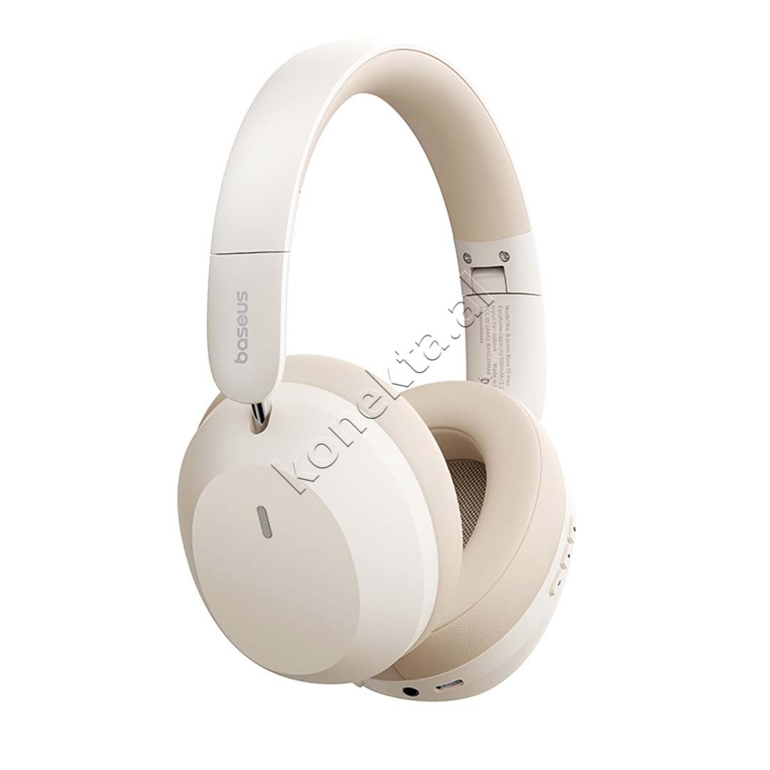 Baseus Bass 35 Wireless Bluetooth Headphones, Black, White - Thumbnail 10