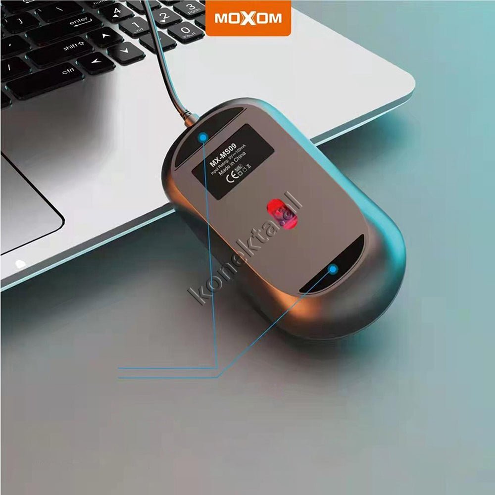 Moxom Mouse, Black - Thumbnail 6