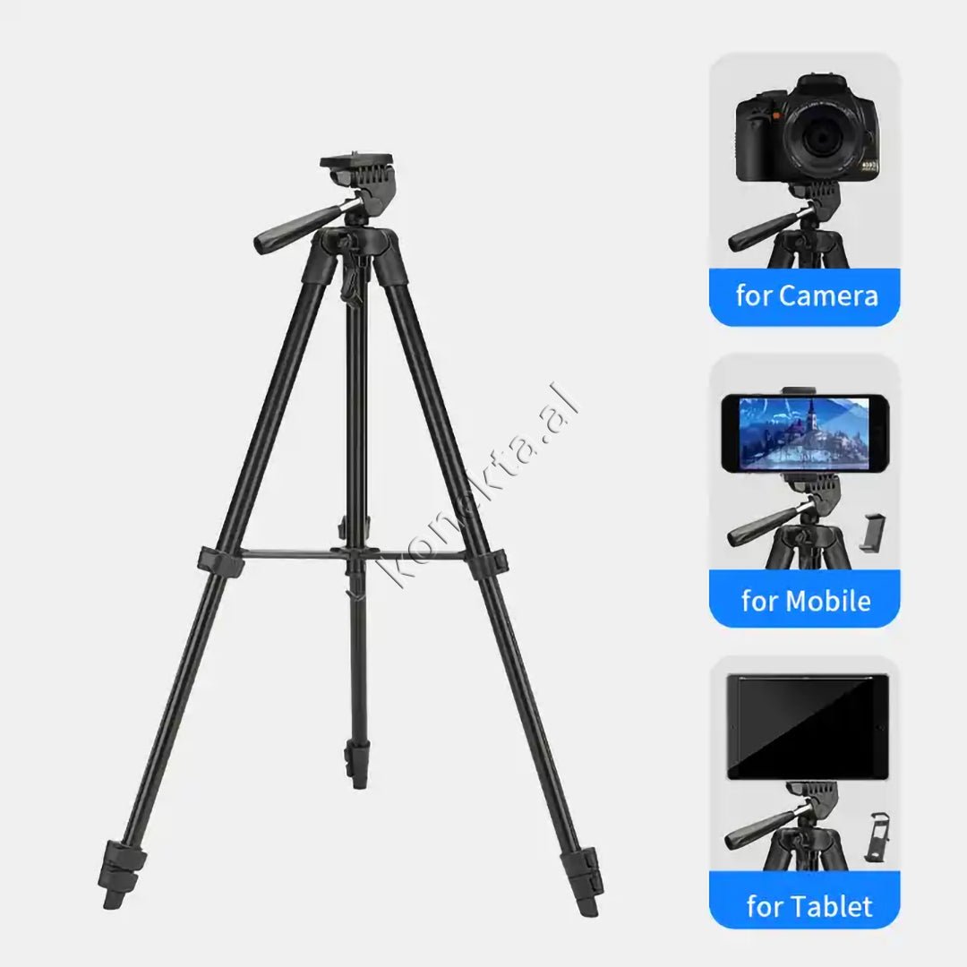 Jmary Tripod, Aluminum & ABS, Adjustable Length 39.5cm-134cm - Thumbnail 6