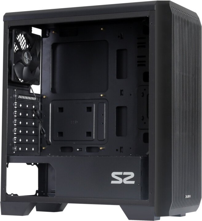 Zalman S2 Case, Black - Thumbnail 3