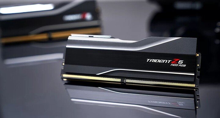 G.Skill Trident Z5 NEO RGB Memory Module, 64GB (2x32GB), DDR5 6000, Black - Thumbnail 4