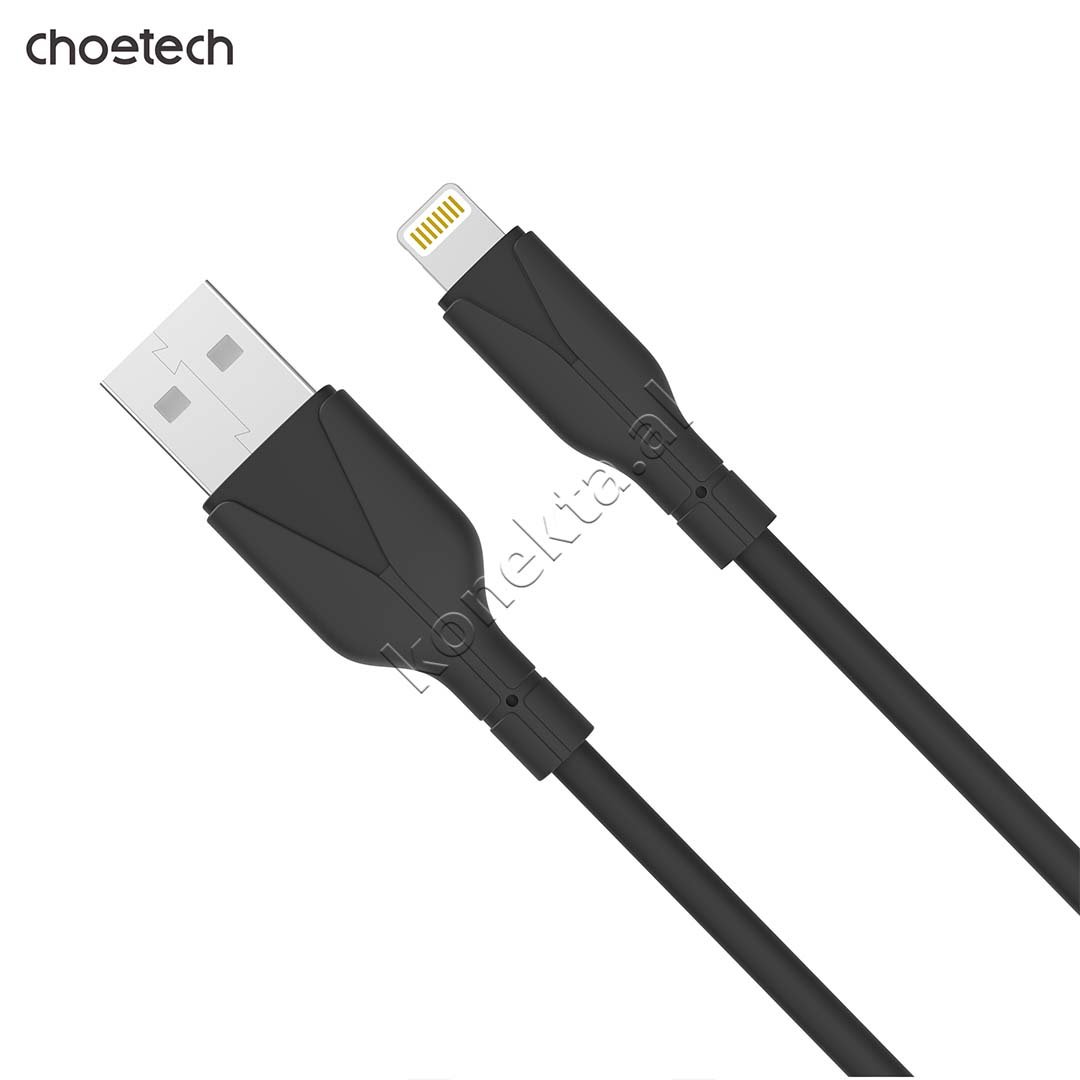 Choetech USB Lightning Cable, 1m, Silicone - Thumbnail 3