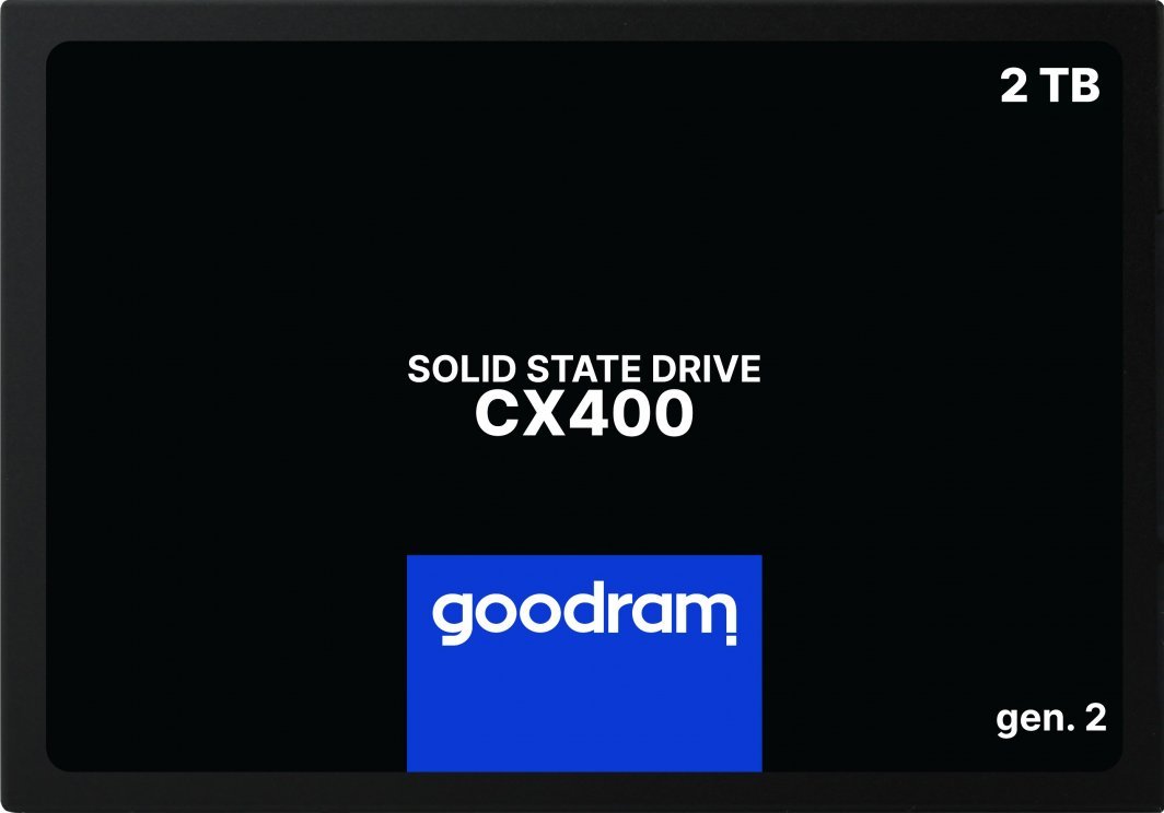 GoodRam CX400 gen.2 SSD, 2TB, 2.5" SATA III - Image 1