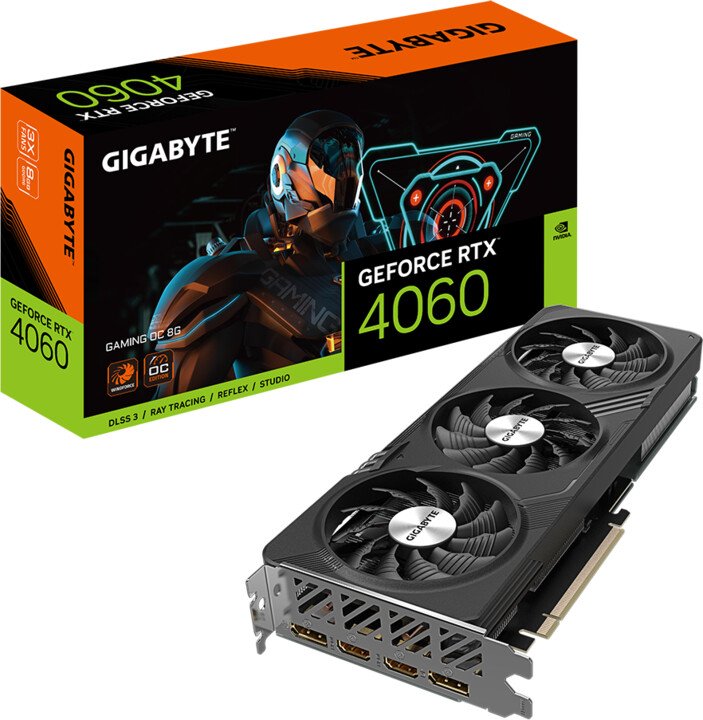 Gigabyte GeForce RTX 4060 Gaming OC Graphics Card, 8GB GDDR6 - Thumbnail 8