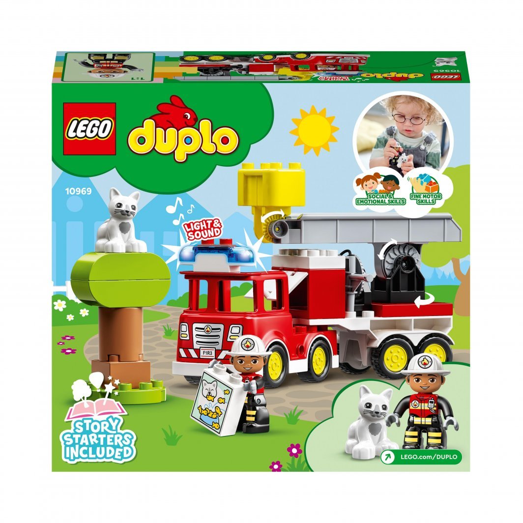 LEGO DUPLO 10969 Fire Truck, 21 pieces - Thumbnail 7