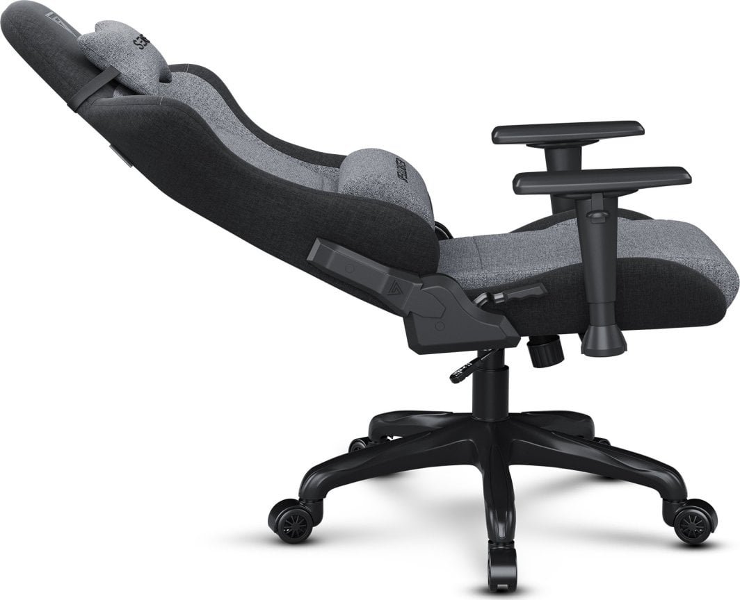 SENSE7 Spellcaster FUKU Chair, Grey/Black - Thumbnail 6