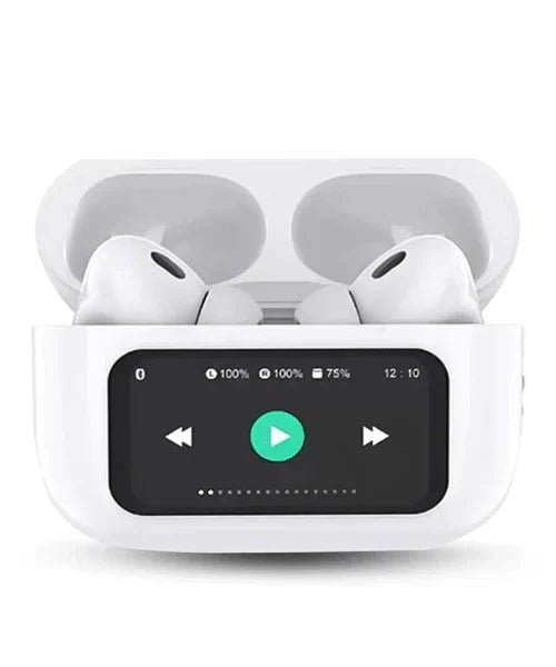Airpods ANC/ENC Earbuds, White, Touch Screen - Image 1