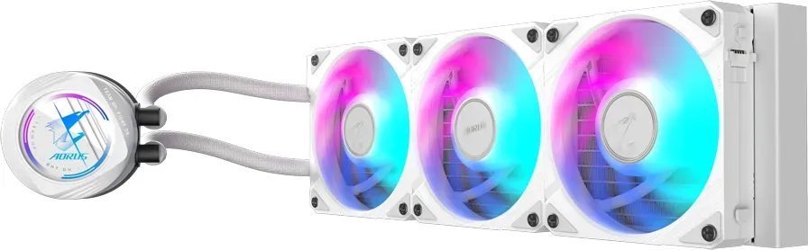 Gigabyte Aorus WaterForce II 360 Ice Cooler, White - Thumbnail 2