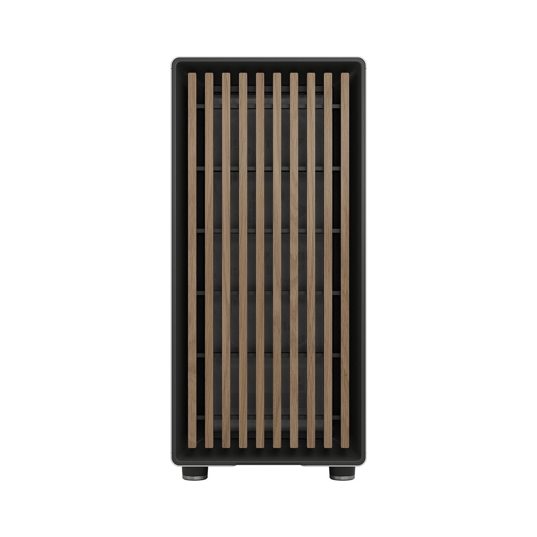 Fractal Design North Chalk Case, White, Mid tower - Thumbnail 2