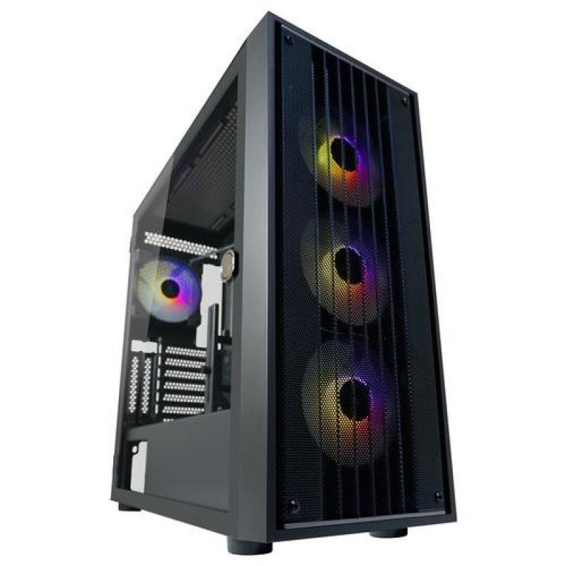 TornadoX PC Build Desktop, RTX 4060, AMD Ryzen 7 7800X3D, 32GB RAM, 1TB SSD - Image 1